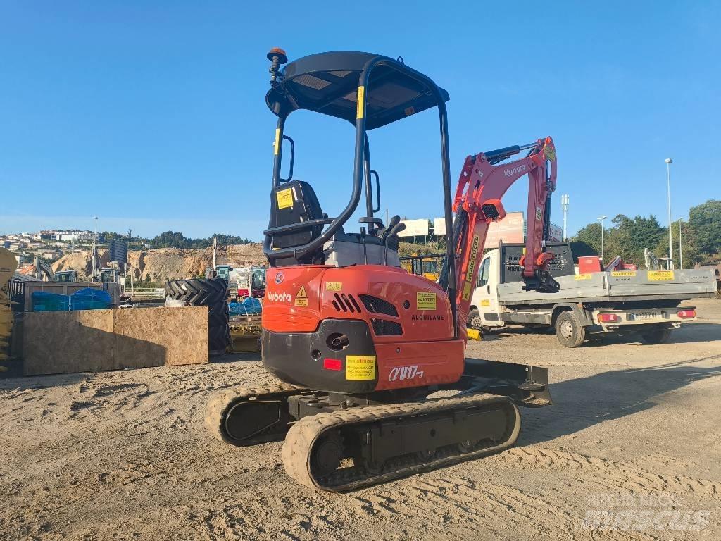 Kubota U 17-3 Mini rýpadlá < 7t