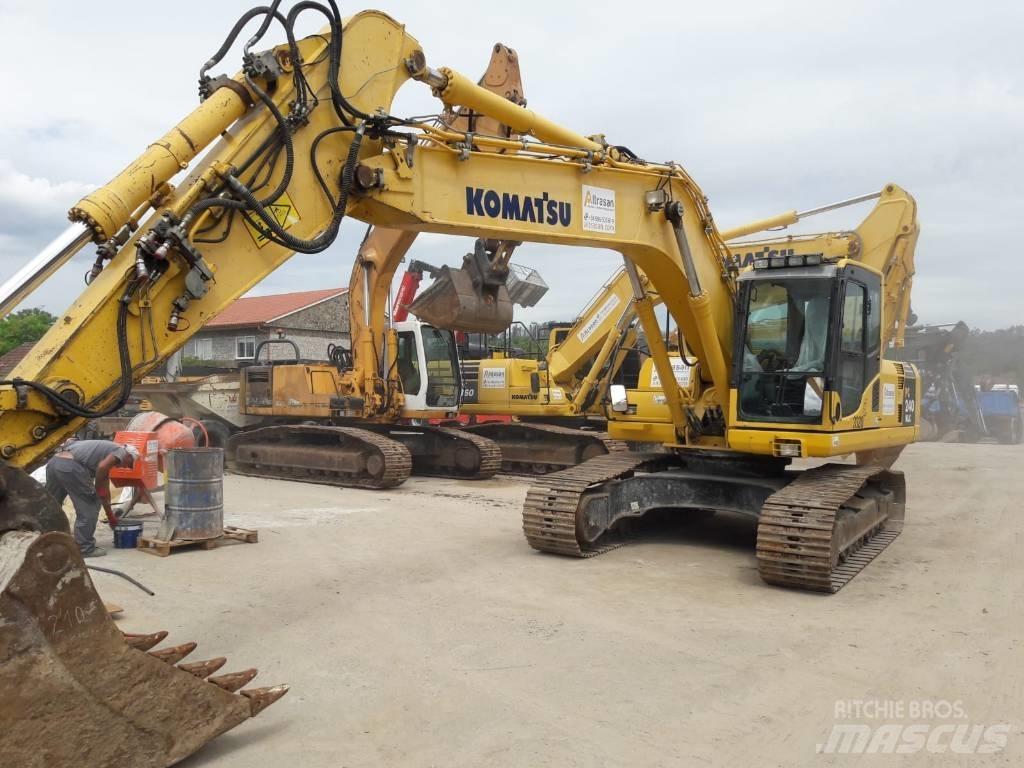 Komatsu PC240NLC-8 Pásové rýpadlá