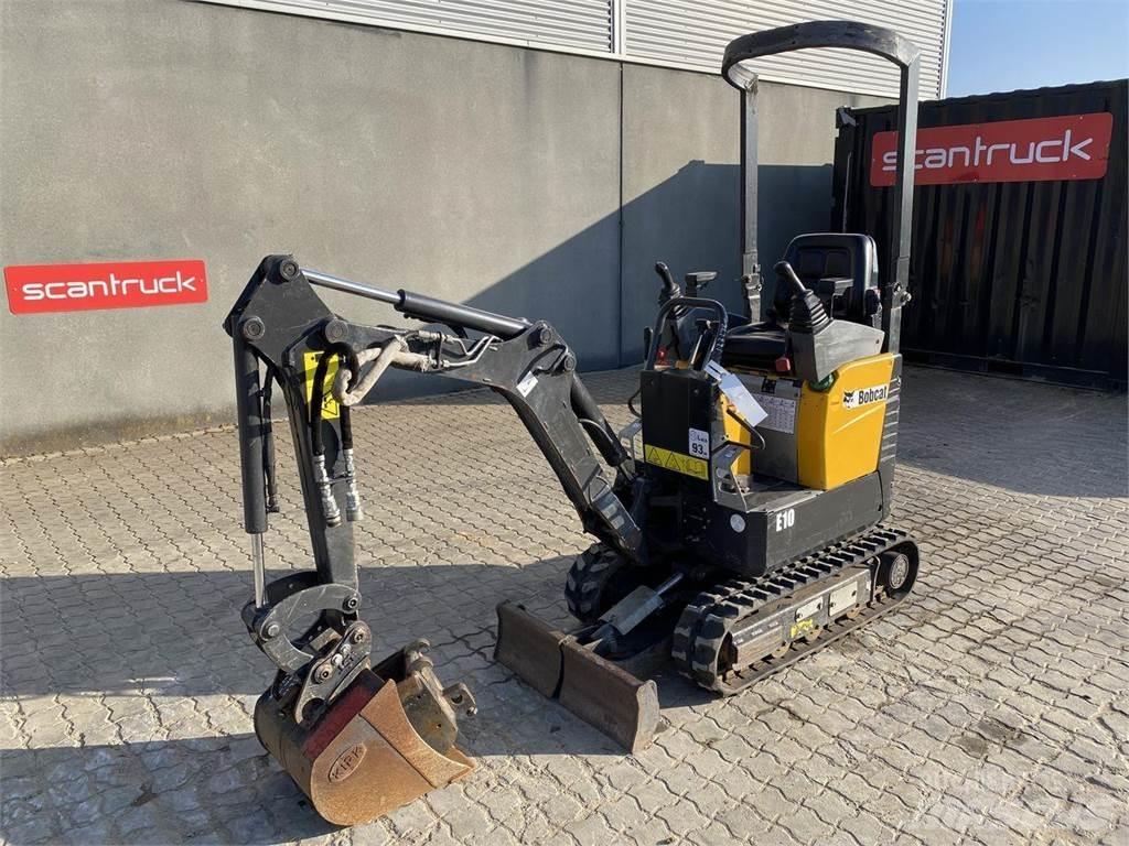Bobcat E10 Kolesové rýpadlá