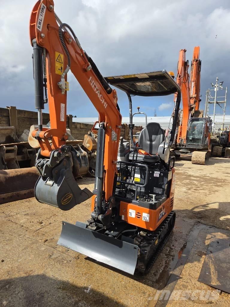 Hitachi ZX 17 U-6 Mini rýpadlá < 7t
