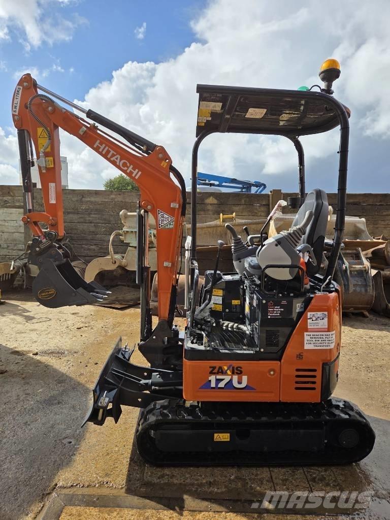 Hitachi ZX 17 U-6 Mini rýpadlá < 7t