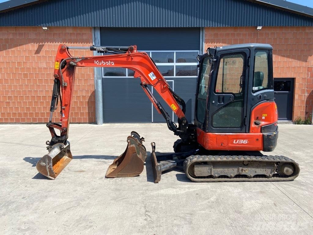 Kubota U 36-4 Mini rýpadlá < 7t