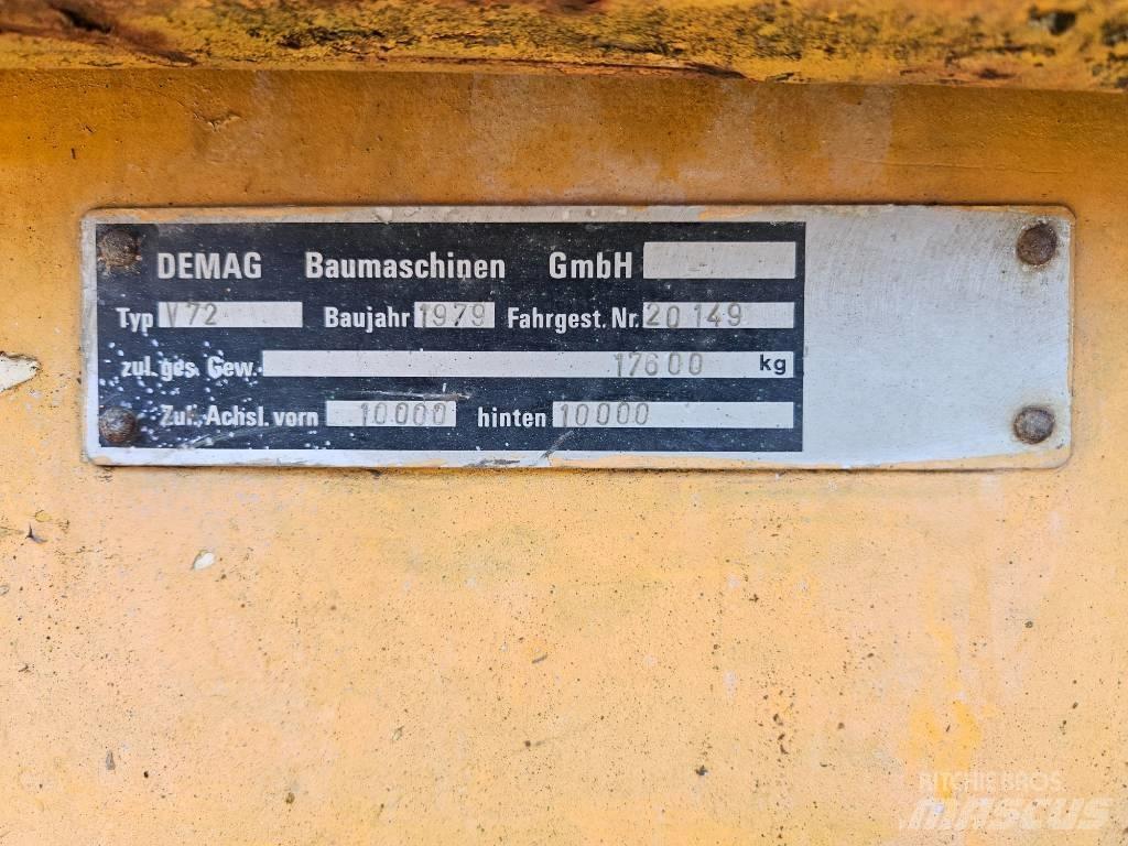 Demag V72 Žeriavy pre ťažký terén