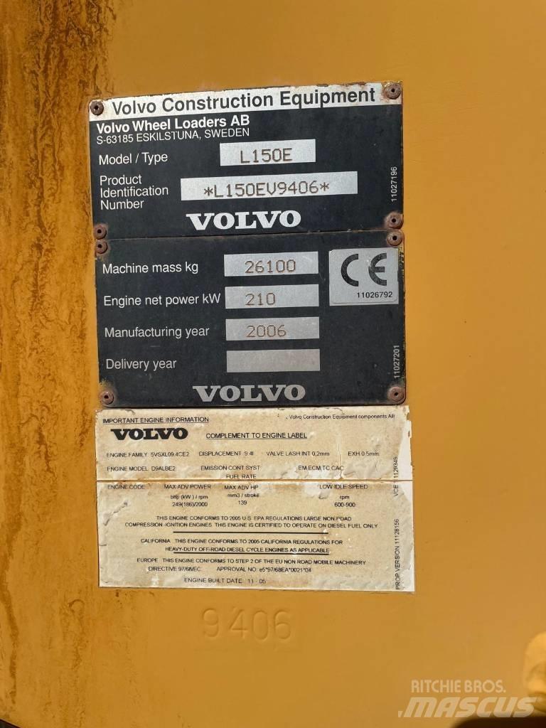 Volvo L150E Mininakladače