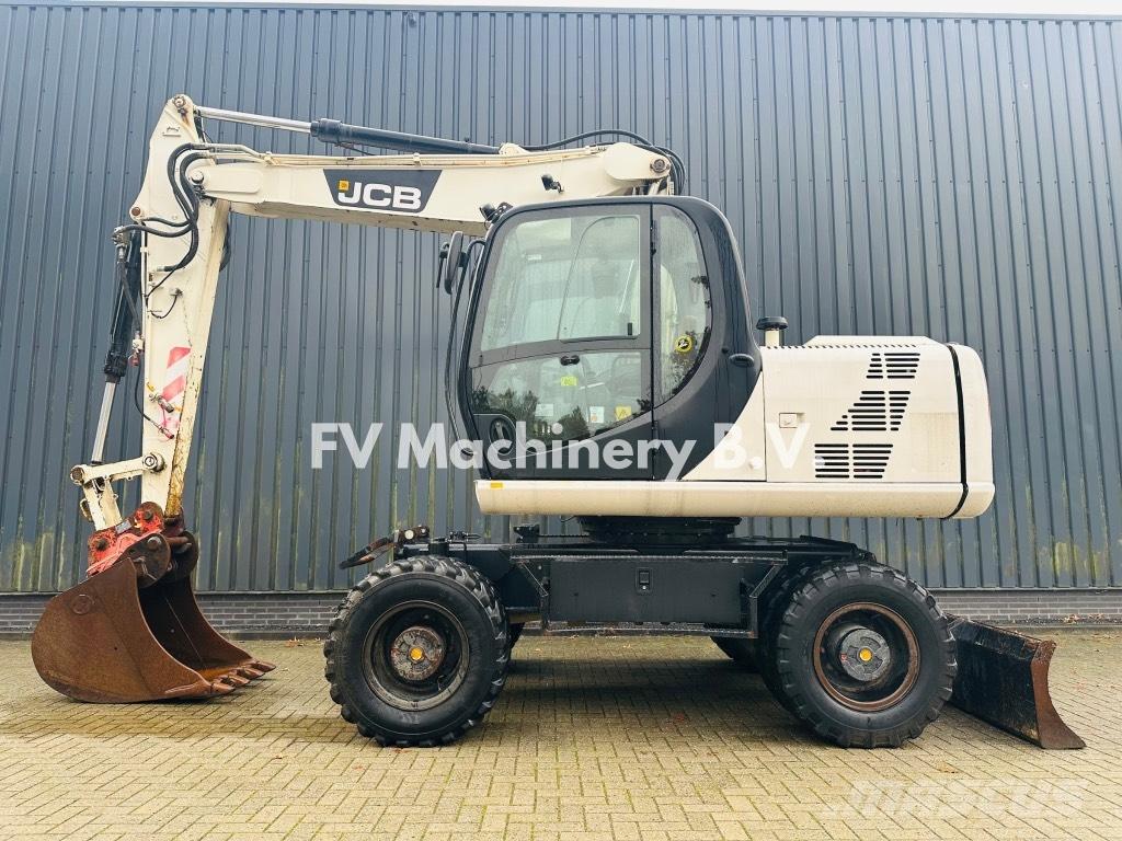 JCB JS 145 W Kolesové rýpadlá