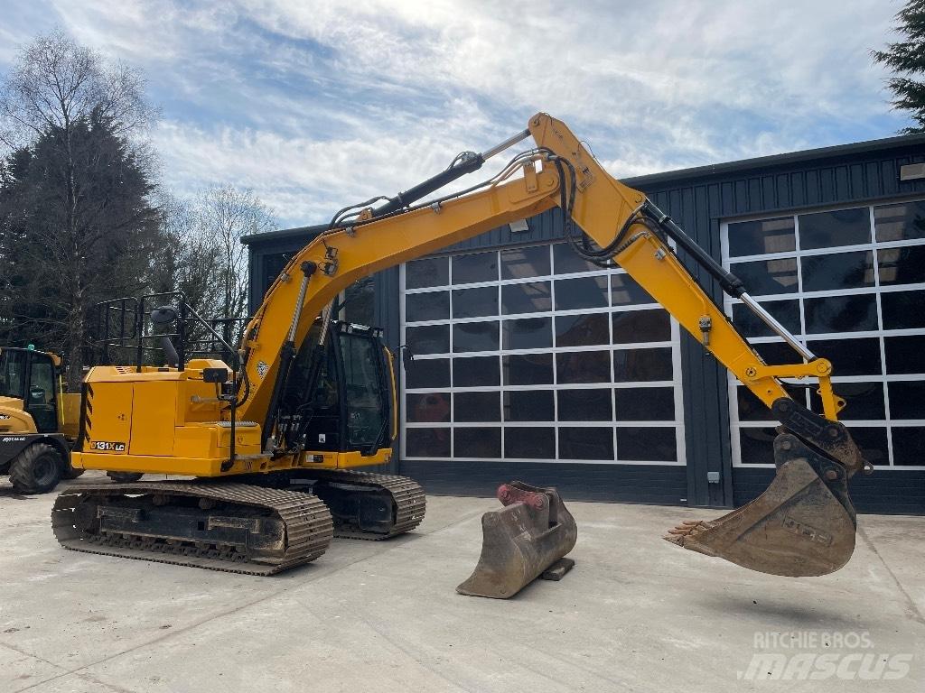 JCB 131 X Pásové rýpadlá
