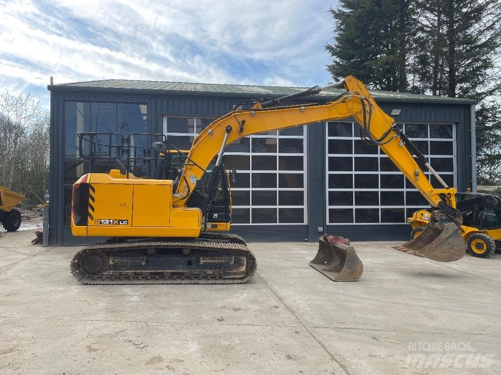 JCB 131 X Pásové rýpadlá
