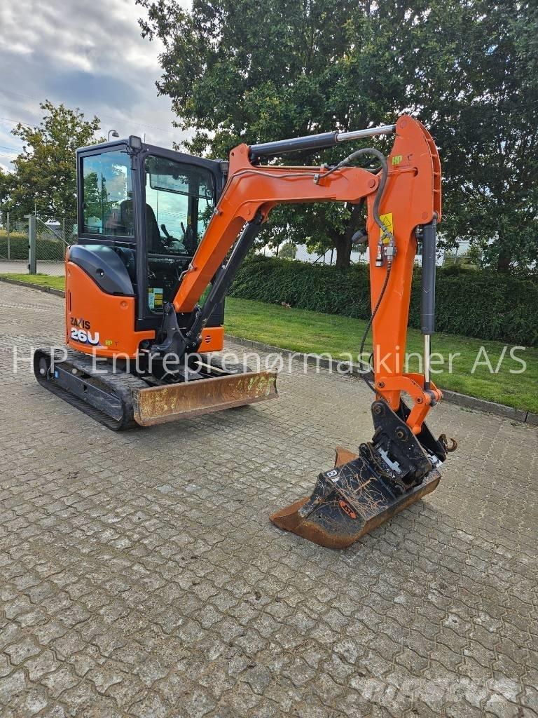 Hitachi ZX 26 U-6 CR Mini rýpadlá < 7t