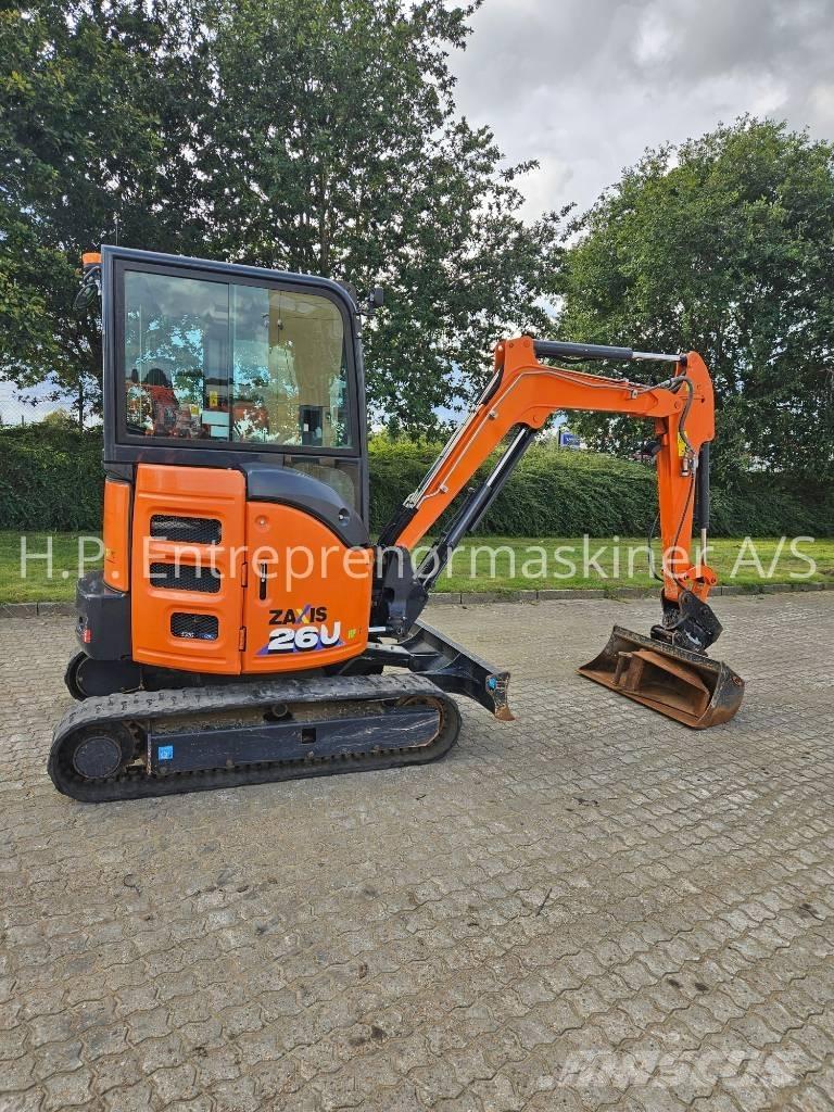 Hitachi ZX 26 U-6 CR Mini rýpadlá < 7t