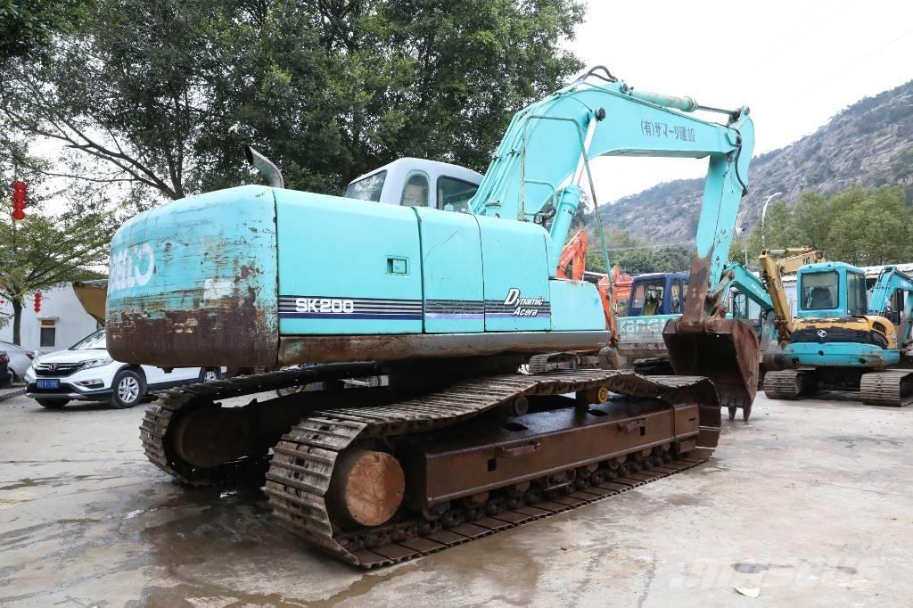 Kobelco SK 200-5 Pásové rýpadlá