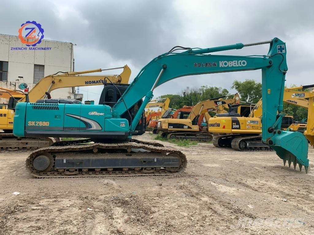 Kobelco SK 260 LC Pásové rýpadlá