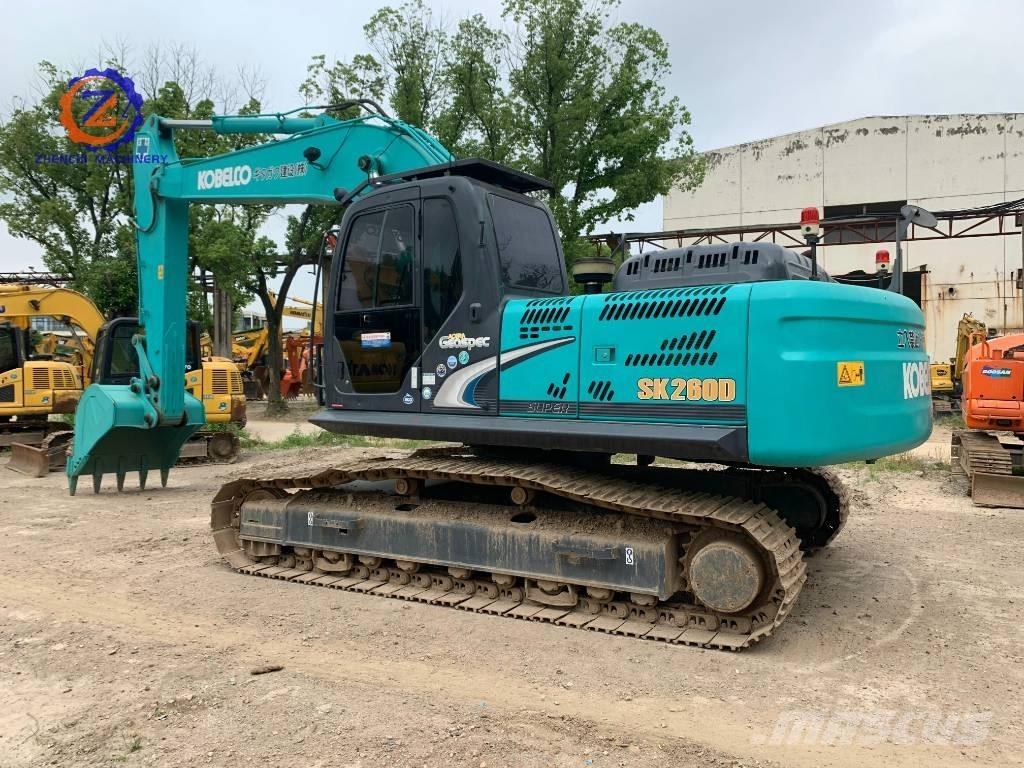 Kobelco SK 260 LC Pásové rýpadlá
