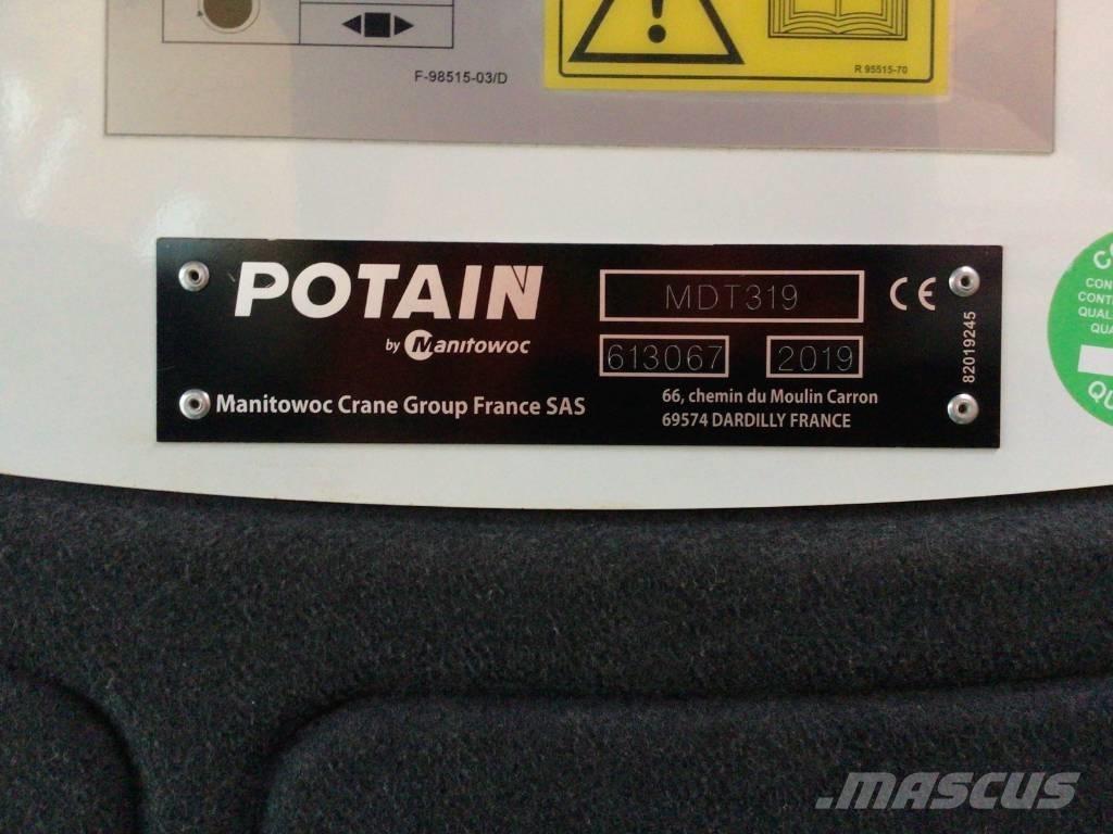 Potain MDT 319 Stavebné žeriavy