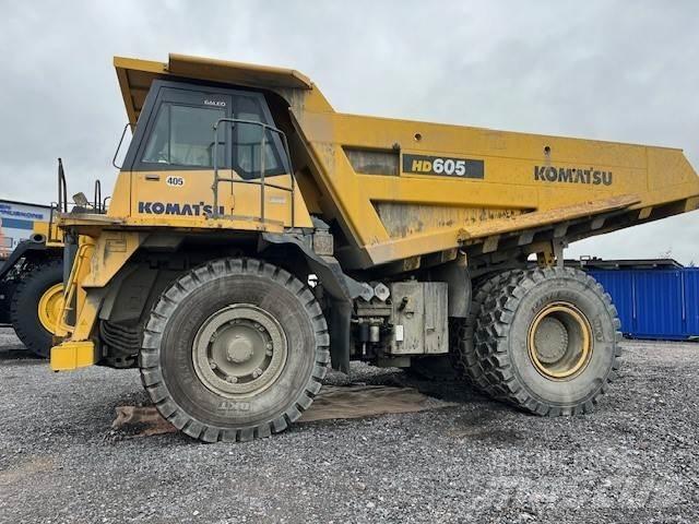 Komatsu HD 605-7EO Pevné dempry