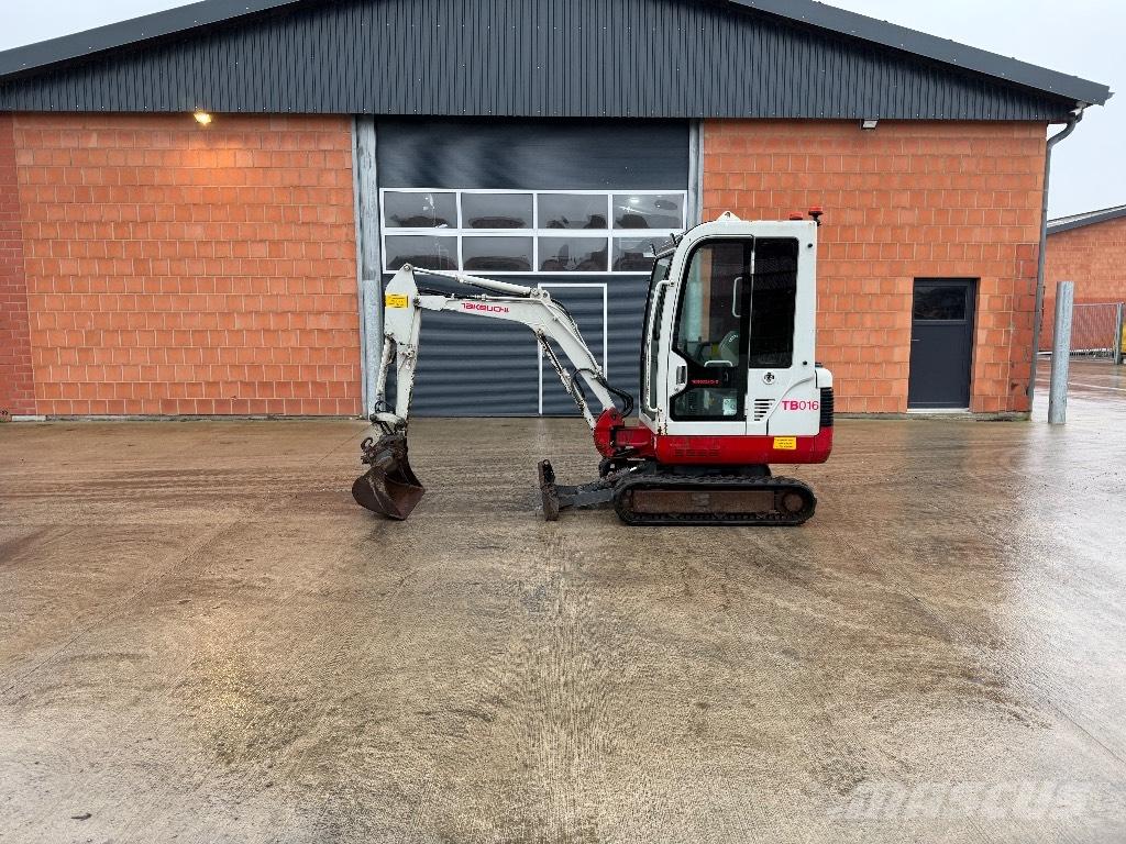 Takeuchi TB 016 Mini rýpadlá < 7t