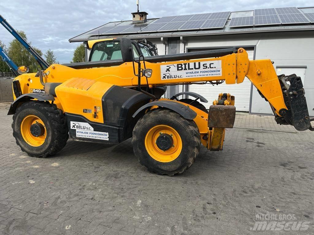 JCB 540-140 Teleskopické manipulátory