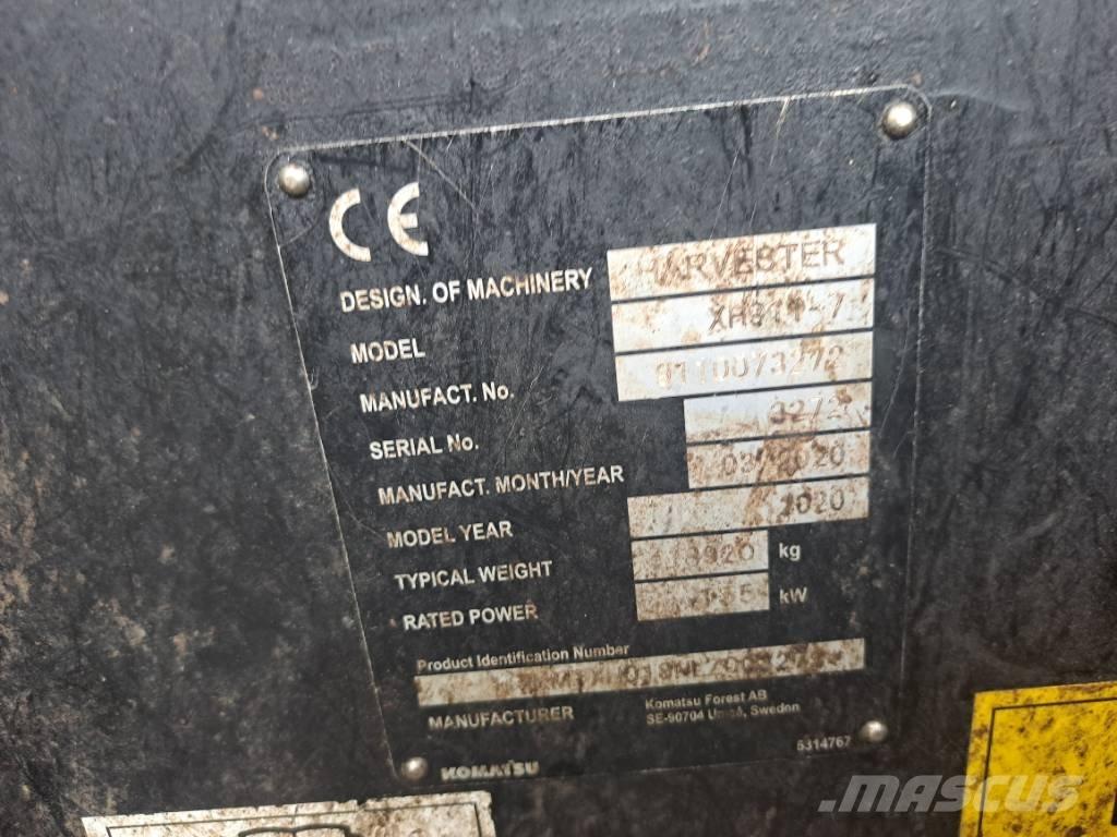 Komatsu 911 Harvestory