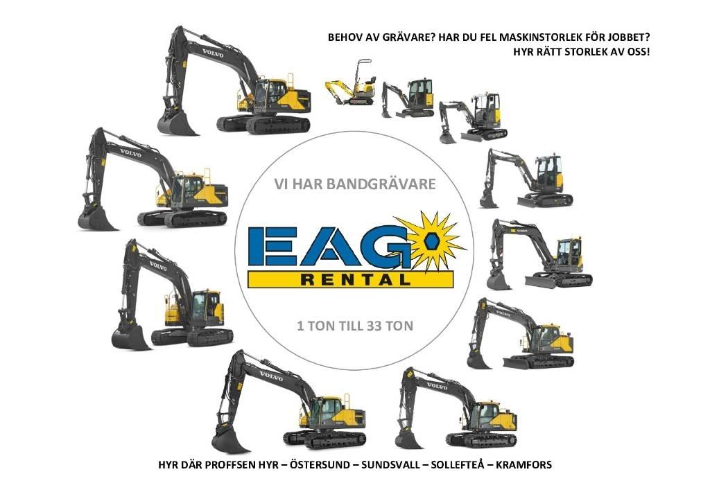 Volvo EC250EL Pásové rýpadlá