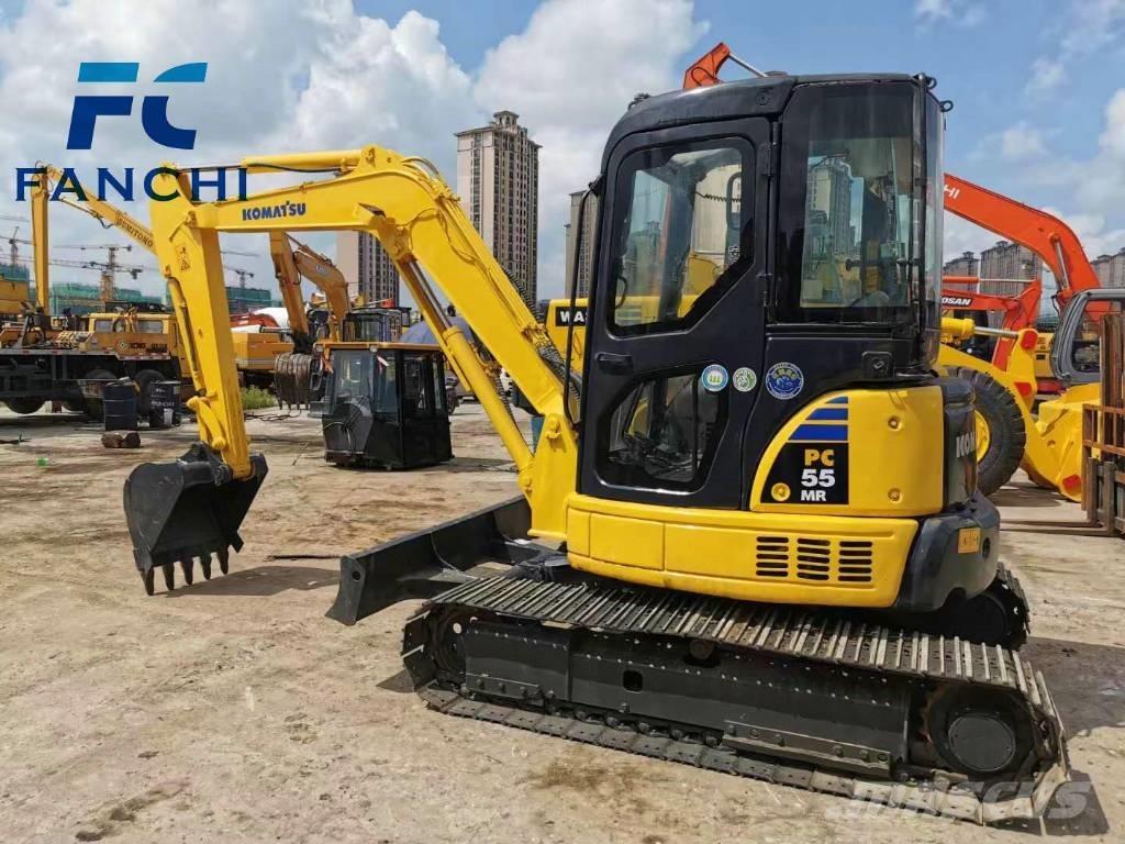 Komatsu pc55mr Pásové rýpadlá