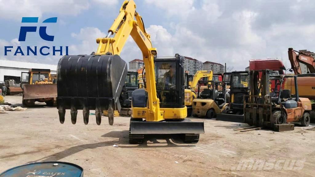 Komatsu pc55mr Pásové rýpadlá