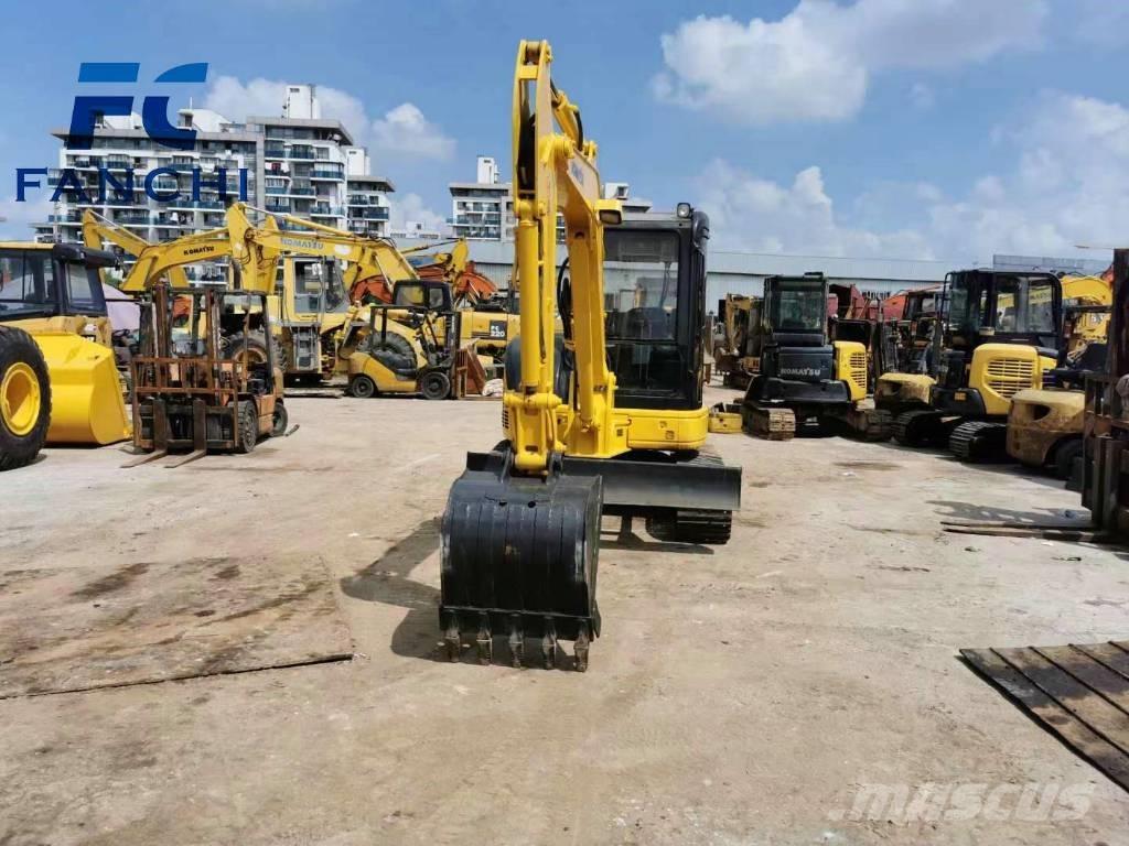 Komatsu pc55mr Pásové rýpadlá