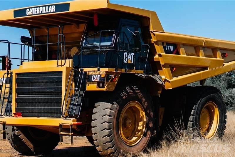 CAT 777D Ďalšie nákladné vozidlá
