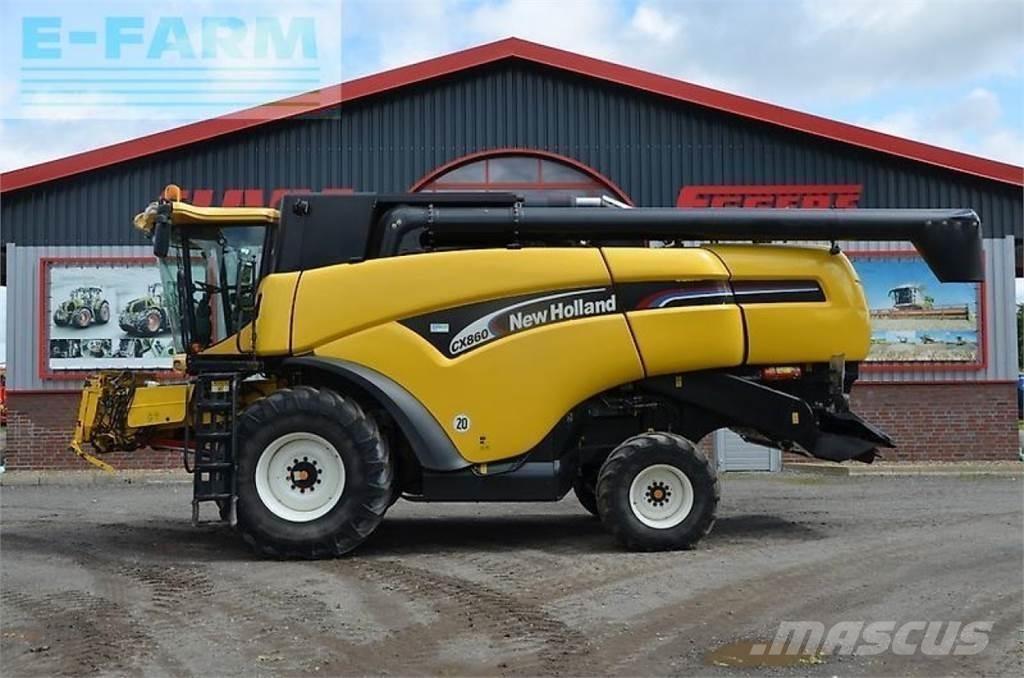 New Holland cx 860 Kombinované zberacie stroje