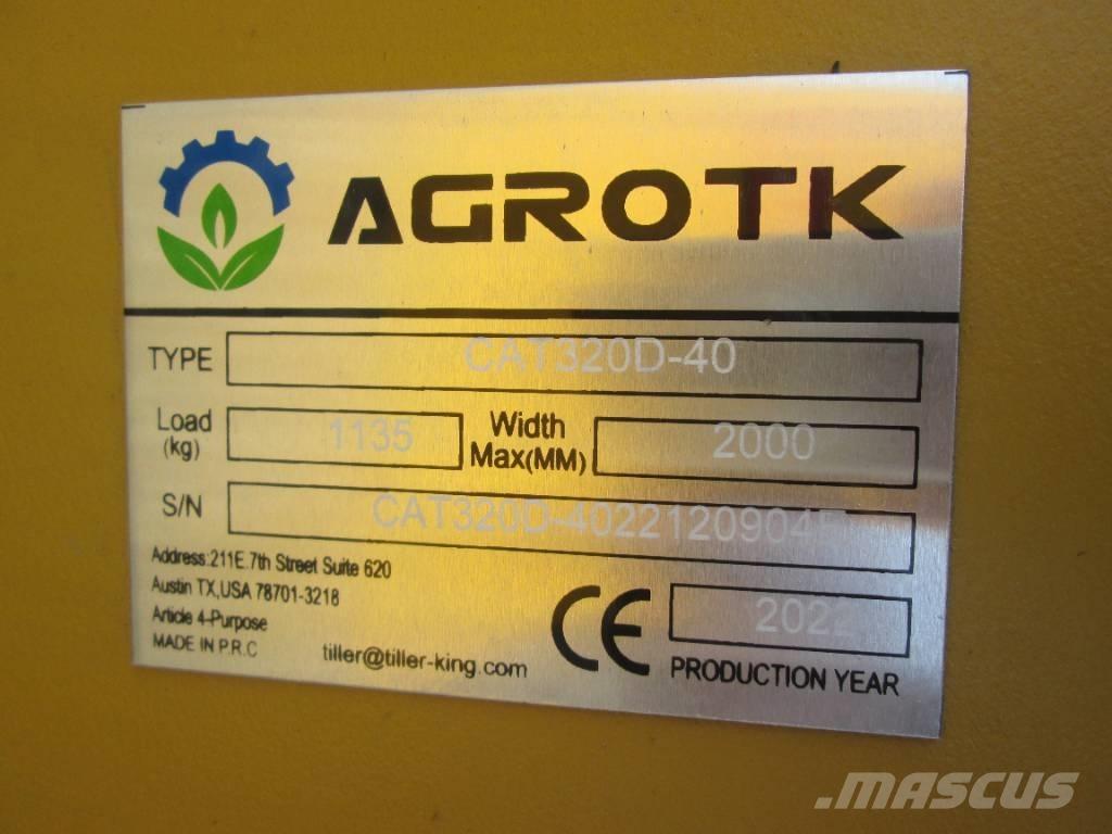 AGROTK CAT320D-40 Ďalšie komponenty