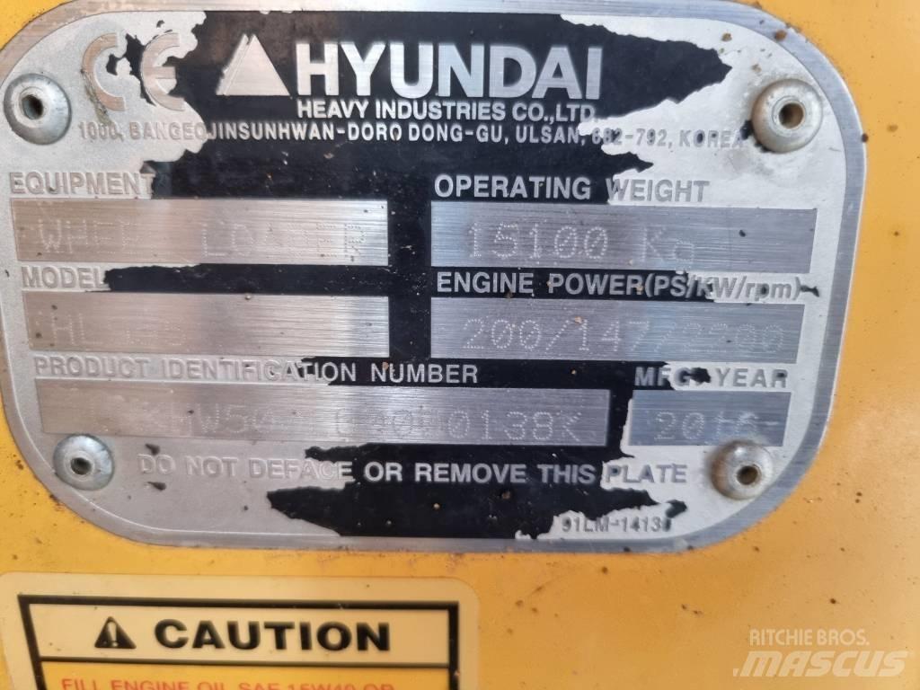 Hyundai HL 955 A Kolesové nakladače