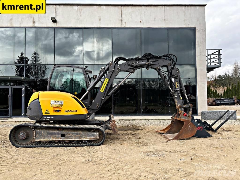 Mecalac 8 M CR Midi rýpadlá 7 t - 12 t
