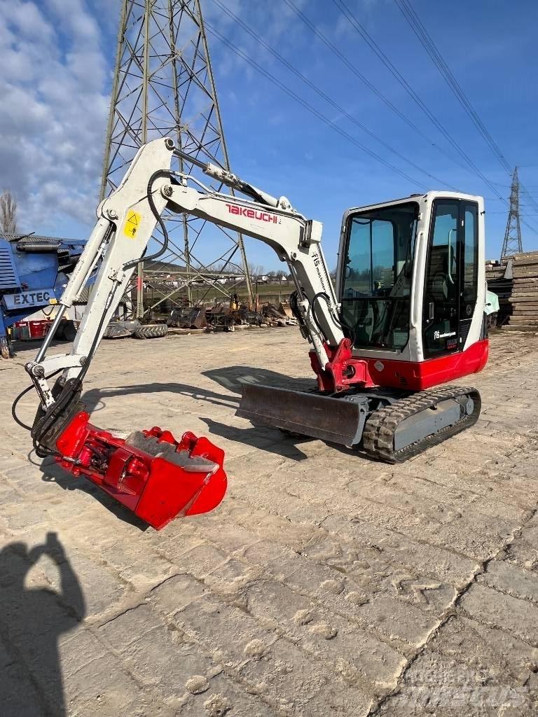 Takeuchi TB228 Mini rýpadlá < 7t