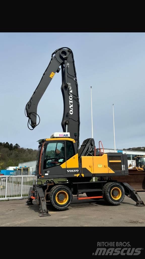 Volvo EW 240 E MH Stroje pre manipuláciu s odpadom