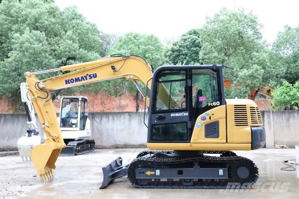 Komatsu PC 60-8 Pásové rýpadlá