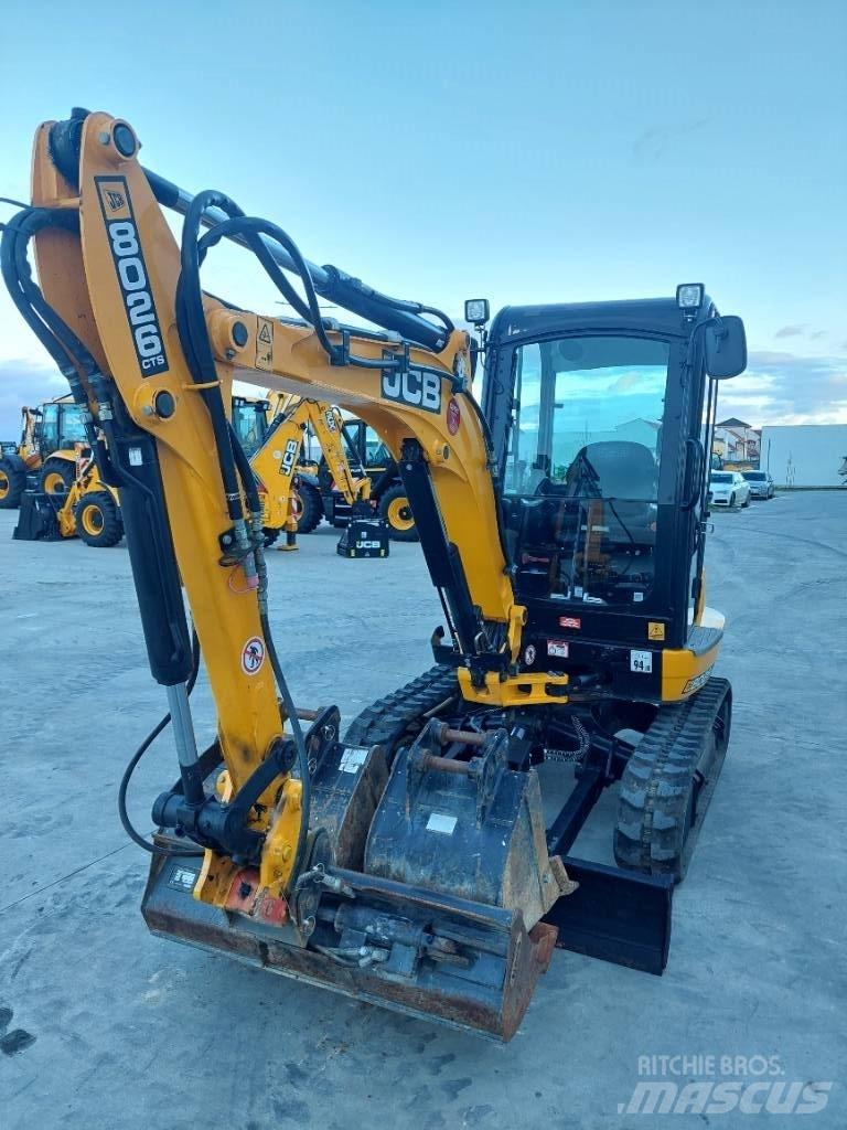 JCB 8026 CTS Mini rýpadlá < 7t