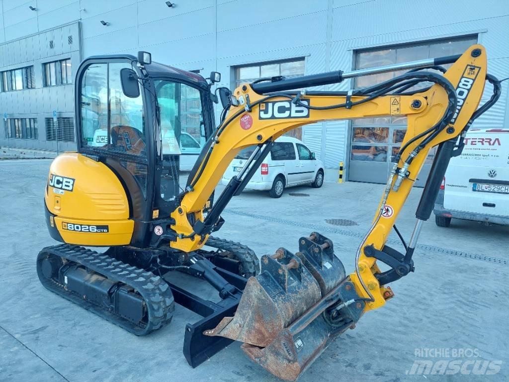 JCB 8026 CTS Mini rýpadlá < 7t