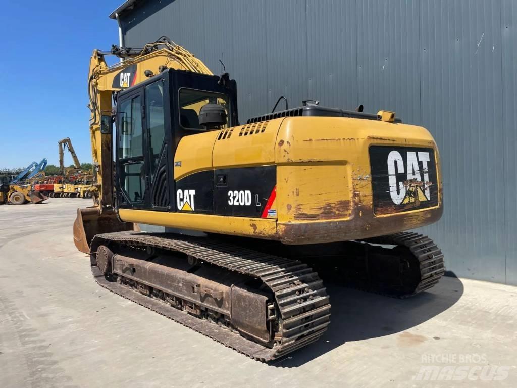 CAT 320D L Pásové rýpadlá