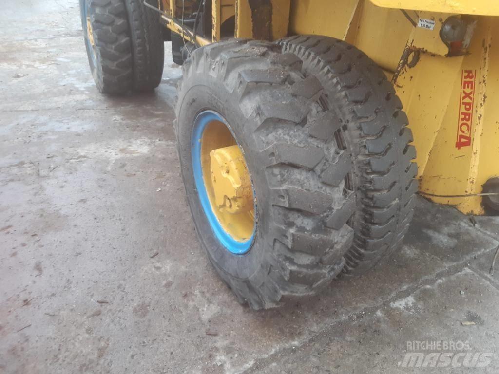 CASE WX 170 Kolesové rýpadlá