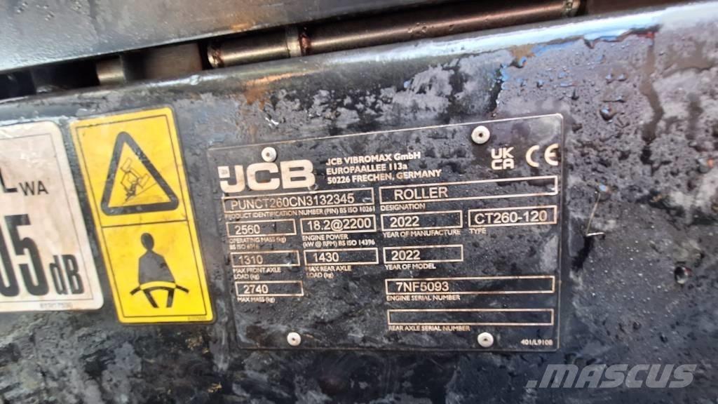 JCB CT 260-120 Tandemové valce