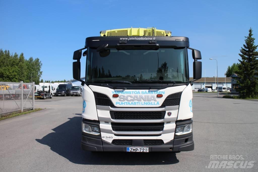 Scania P 340 CNG A Smetiarske vozidlá