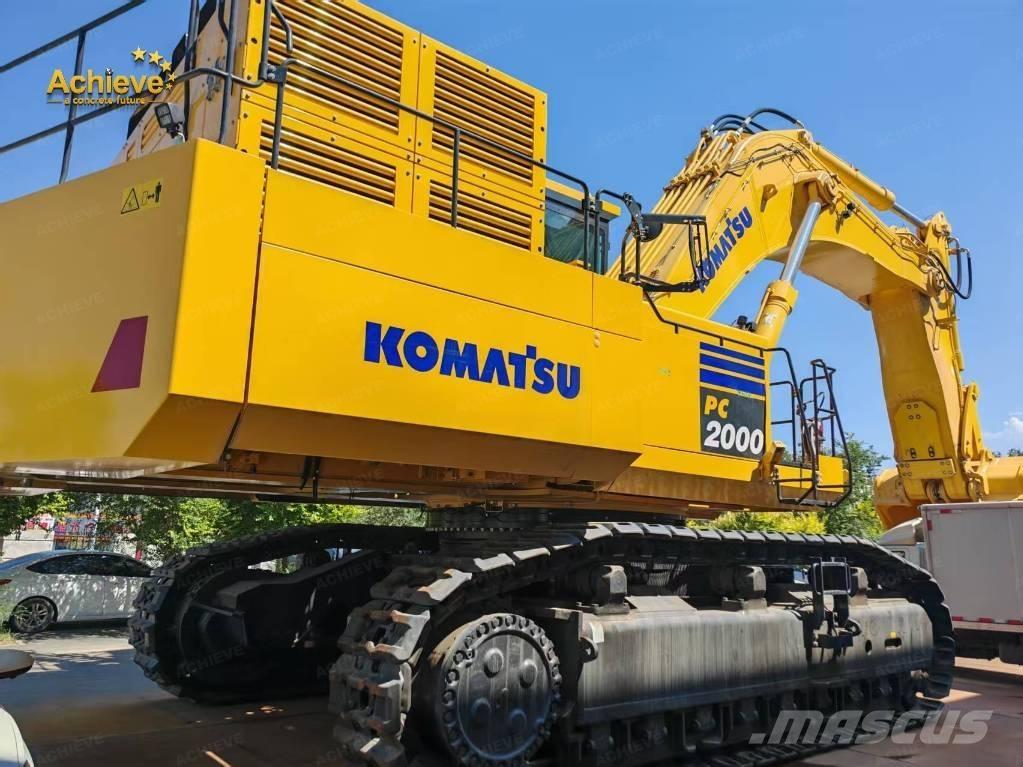Komatsu PC 2000 Pásové rýpadlá
