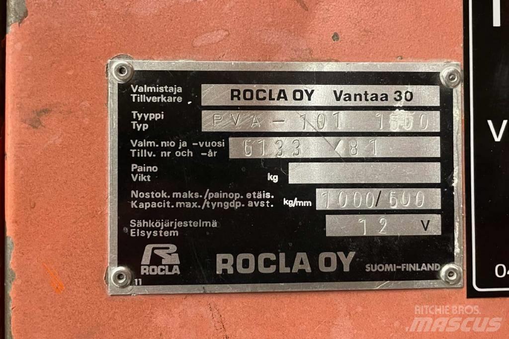 Rocla PVA-101 Ručne vedené vysokozdvižné vozíky