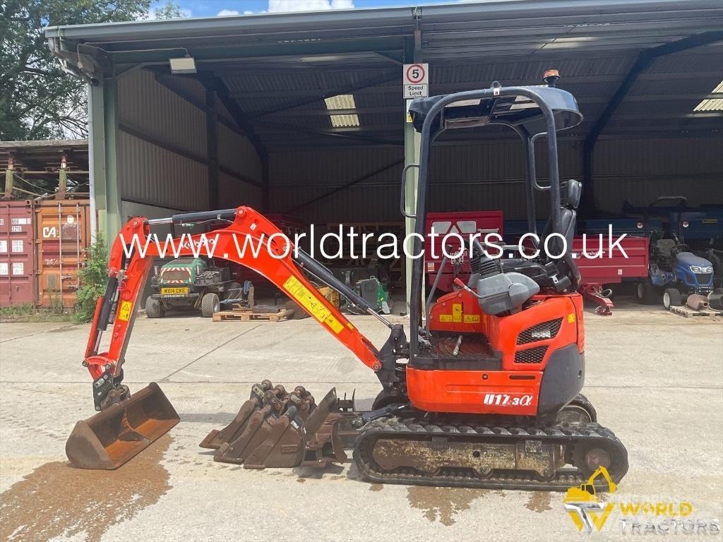 Kubota U 17-3 Mini rýpadlá < 7t