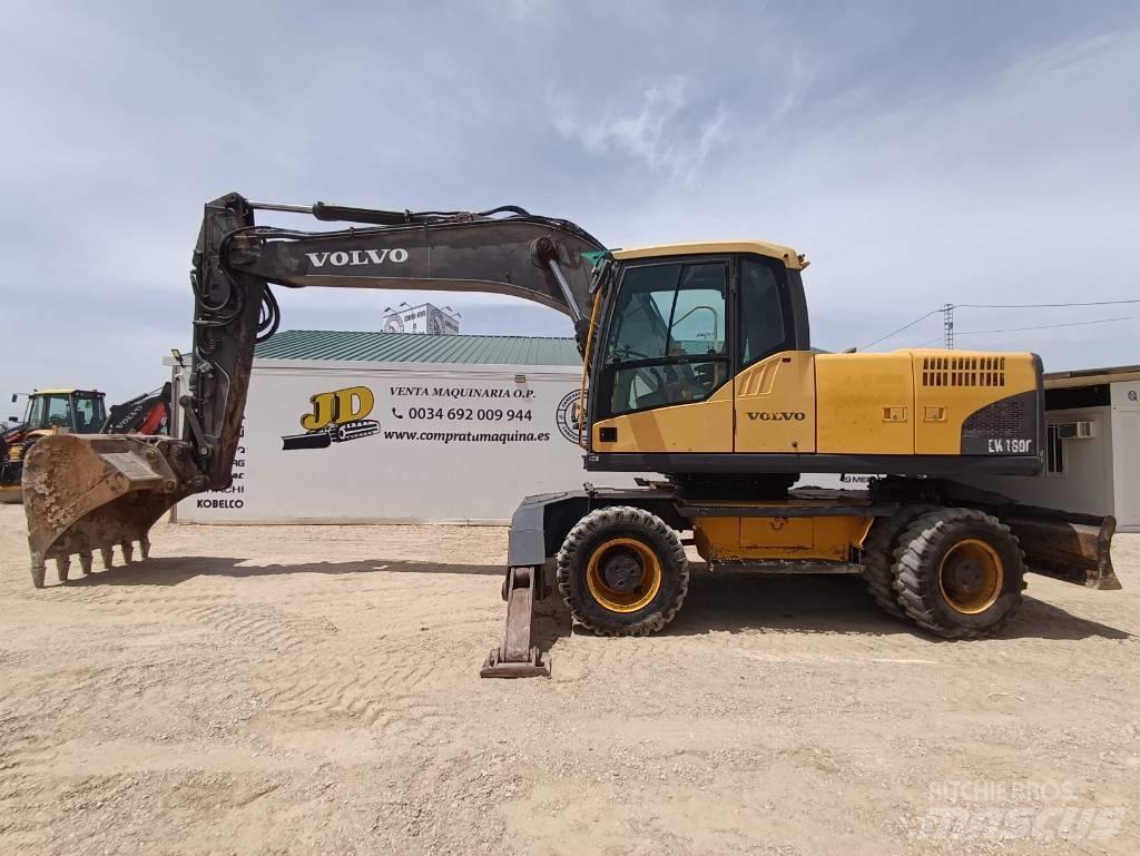 Volvo EW 180 C Kolesové rýpadlá