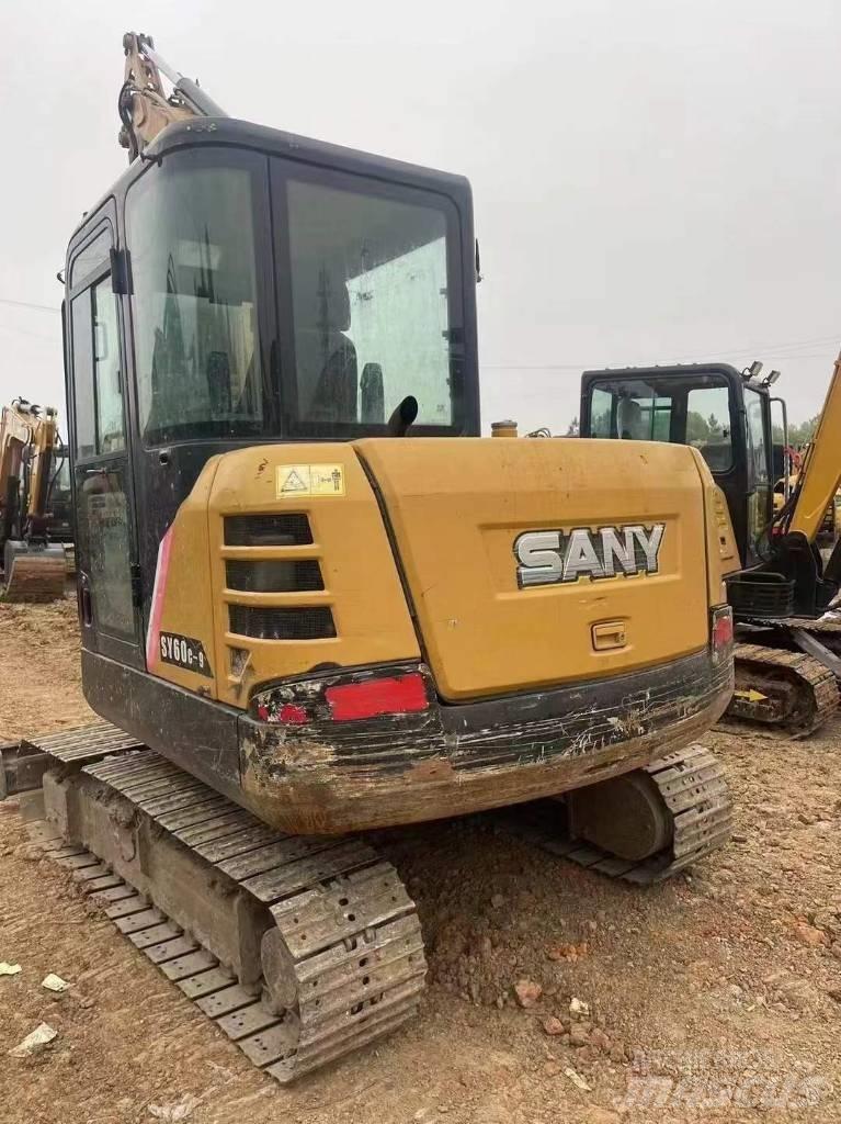 Sany SY 60 Pásové rýpadlá