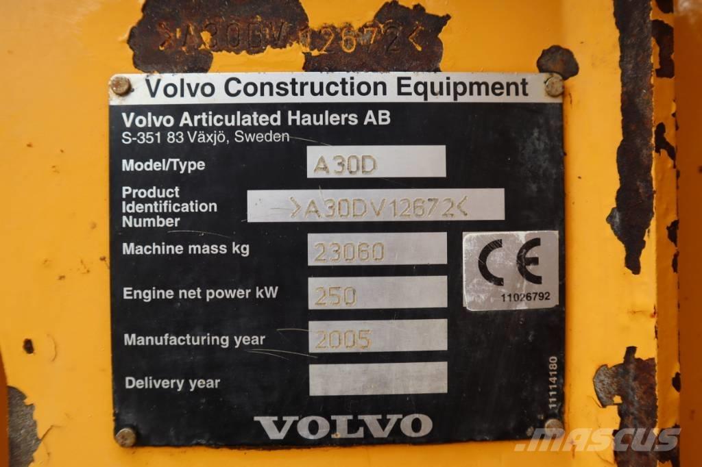 Volvo A 30 D Kĺbové nákladné autá