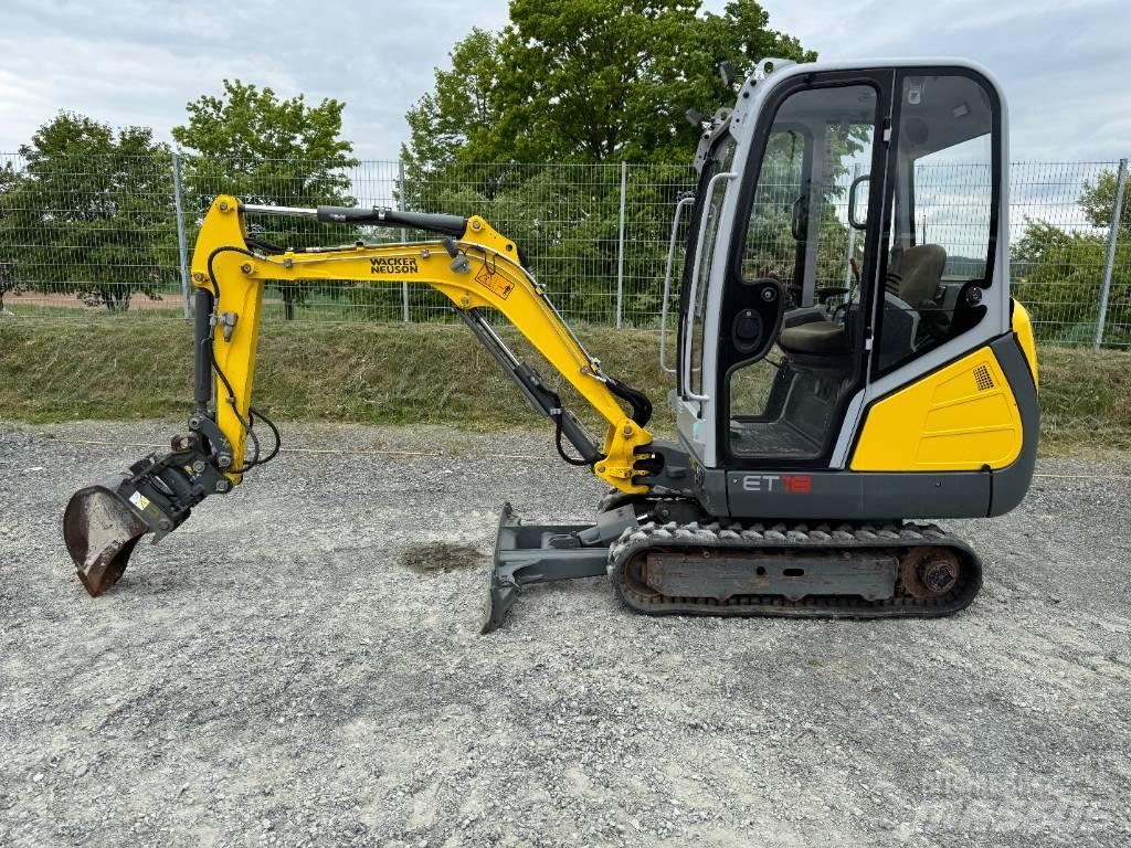 Wacker Neuson ET18 Pásové rýpadlá