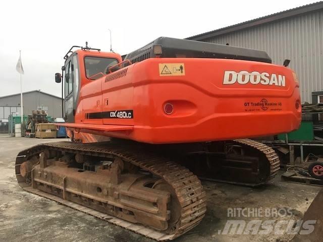 Doosan DX480LC Pásové rýpadlá