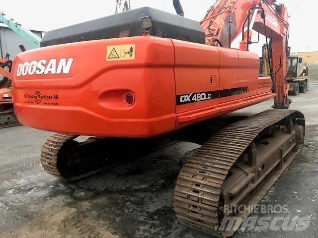 Doosan DX480LC Pásové rýpadlá