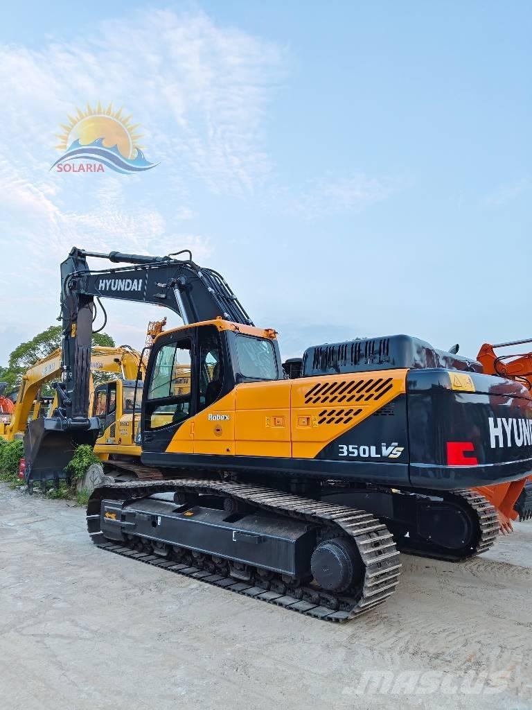 Hyundai R 350LVS Pásové rýpadlá