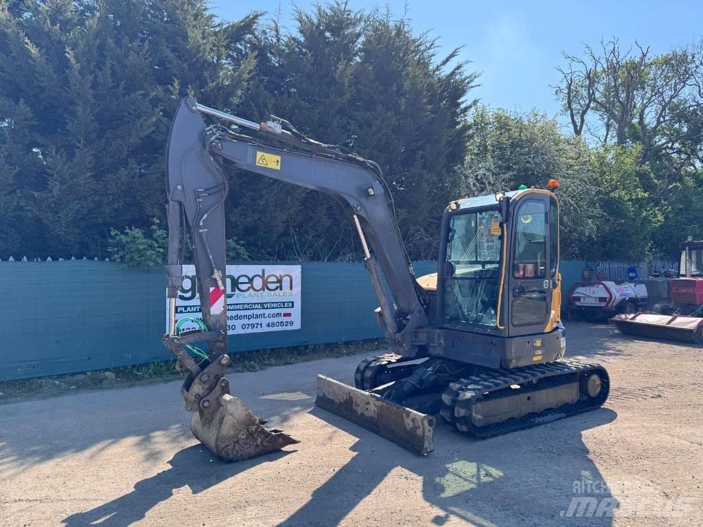 Volvo ECR 58 D Mini rýpadlá < 7t